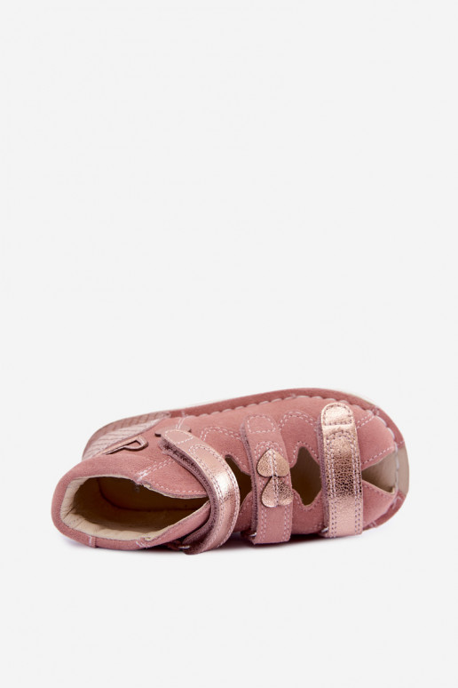 Sandales pour femmes pour enfants Bartek 8550069 en rose