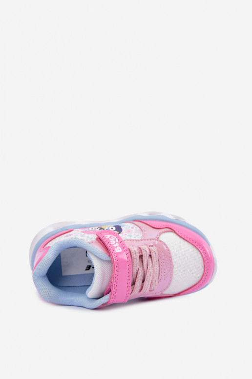 Baskets pour enfants Bluey avec semelle pailletée 8704215 en rose