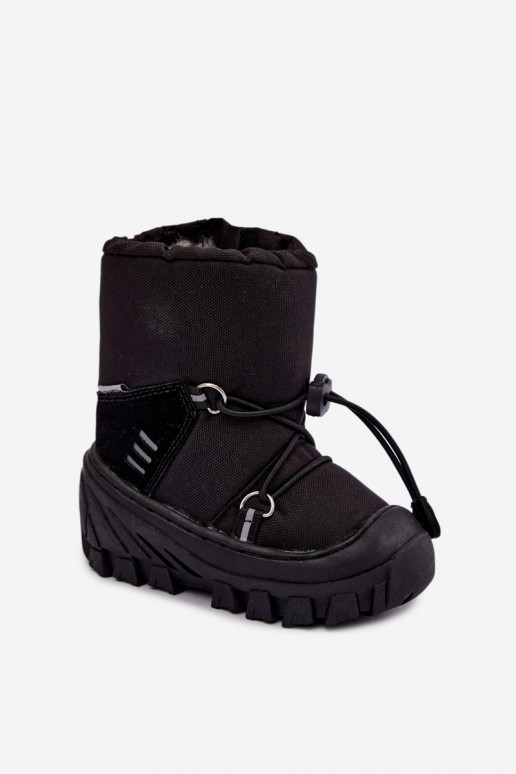 Bottes de neige pour enfants Bartek 11045703 en noir