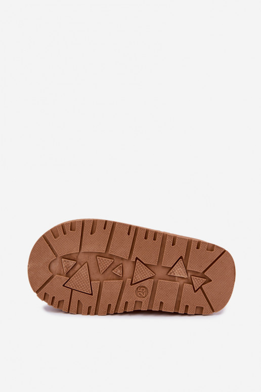 Bottes de neige pour enfants en marron Ysmerine