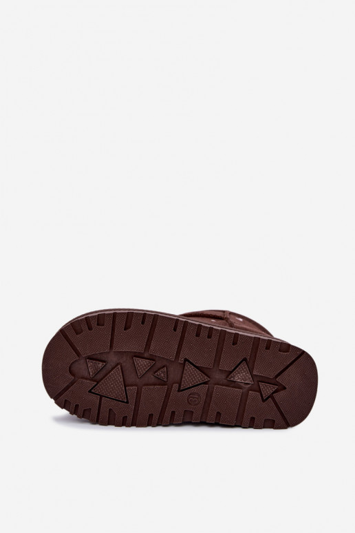 Bottes de neige pour enfants avec cœurs en chocolat Gracina