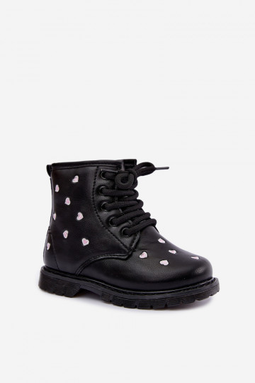 Bottes chaudes pour enfants avec des cœurs Selmora