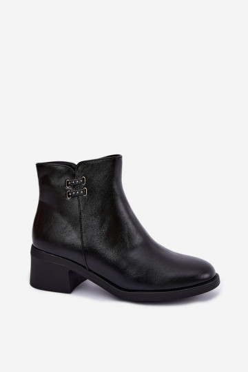 réchauffer Bottes pour femmes Klocke couleur noire Delmira