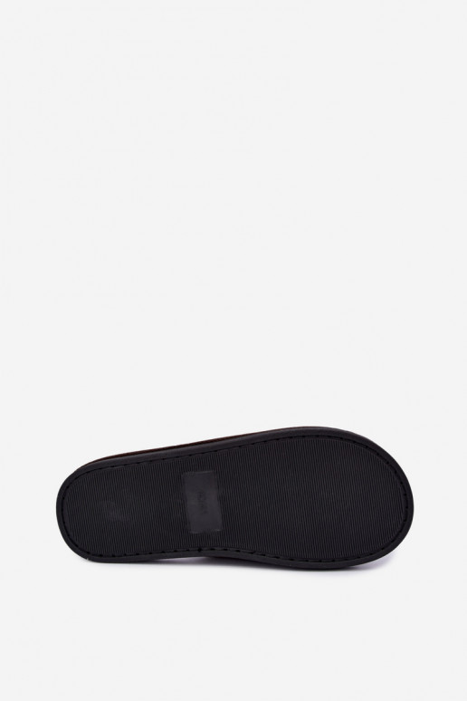 chaussons pour hommes en brun Dervan