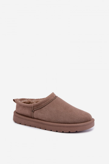 bottes de neige basses pour femmes couleur sable Rosmina