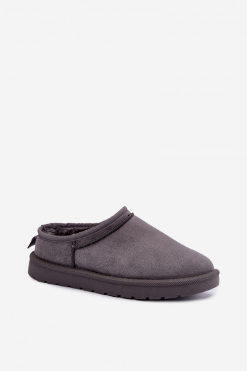bottes de neige basses pour femmes en gris Rosmina