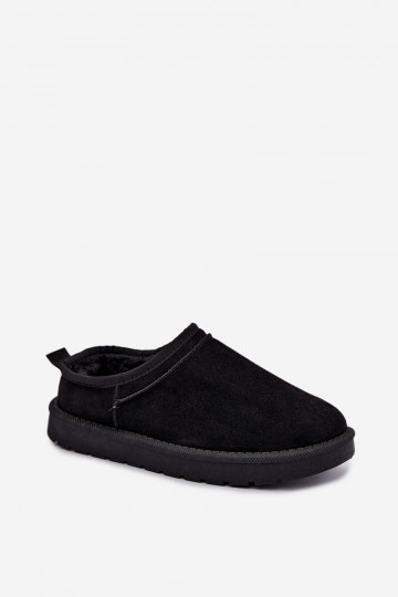 bottes de neige basses pour femmes en noir Rosmina