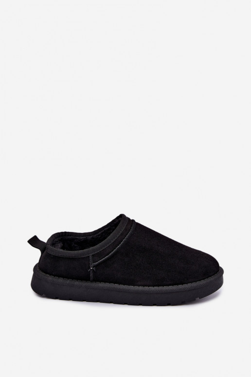 bottes de neige basses pour femmes en noir Rosmina