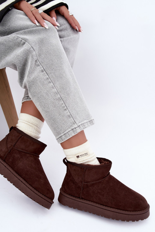 Bottes de neige pour femmes CzekoladoĮe Rosienne