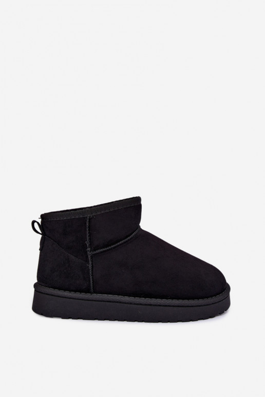 Bottes de neige pour femmes en noir Rosienne