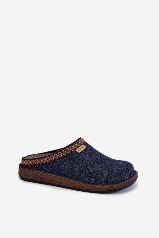 Chaussons femme Inblu NL000009 bleu foncé