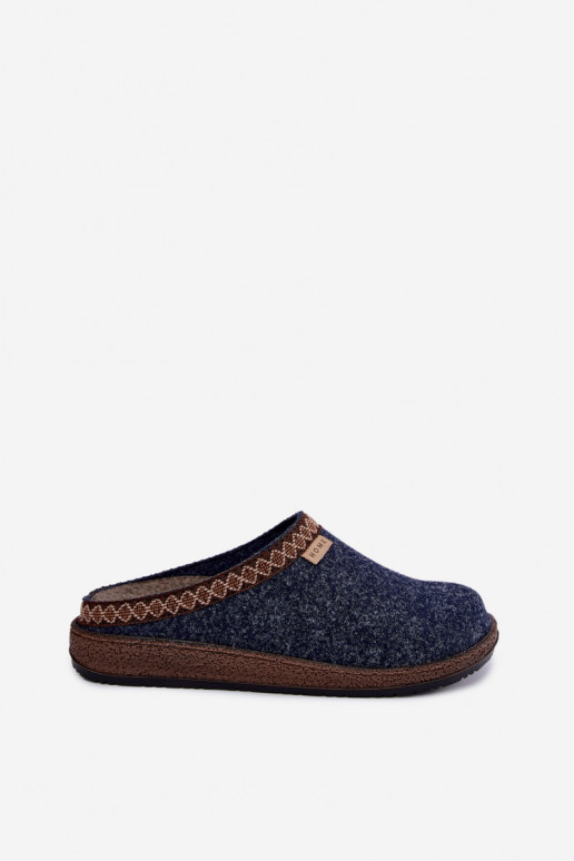 Chaussons femme Inblu NL000009 bleu foncé