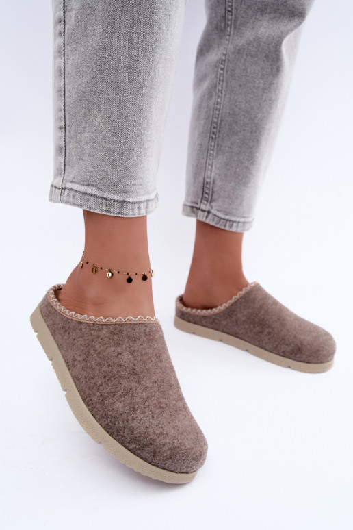 Chaussons femme Inblu BS000009 sable
