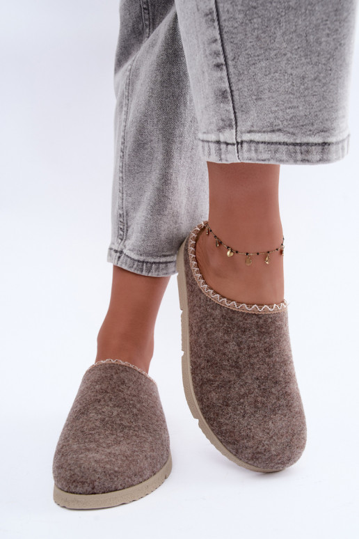 Chaussons femme Inblu BS000009 sable