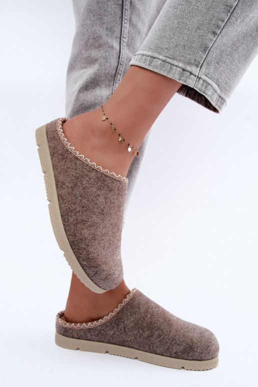 Chaussons femme Inblu BS000009 sable
