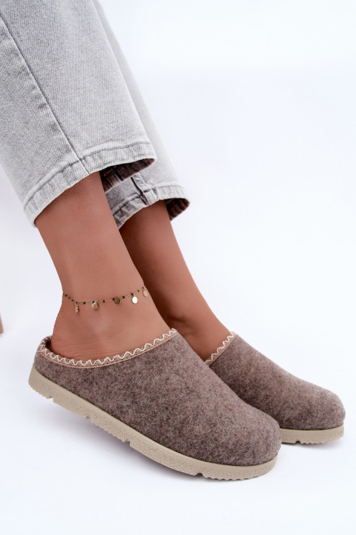 Chaussons femme Inblu BS000009 sable