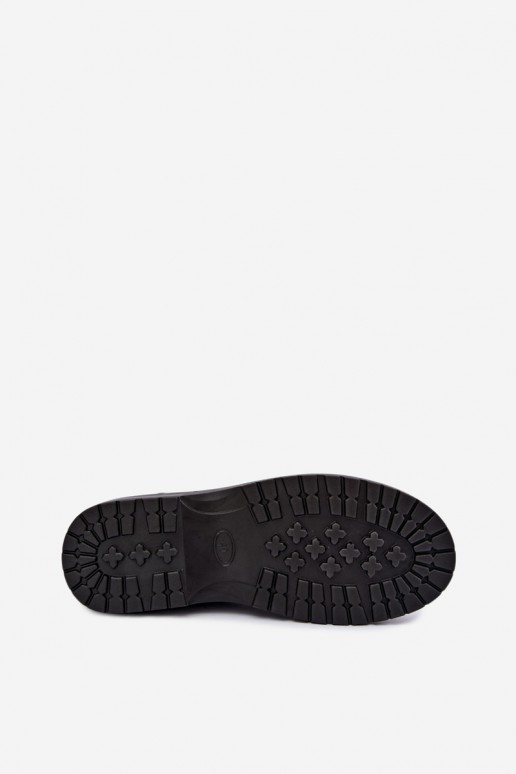 bottes de neige pour hommes en couleur noire Tai turilric