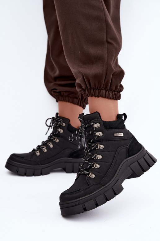 chaussures isolées pour femmes Lee Cooper LCJ-26-31-4580 couleur noire