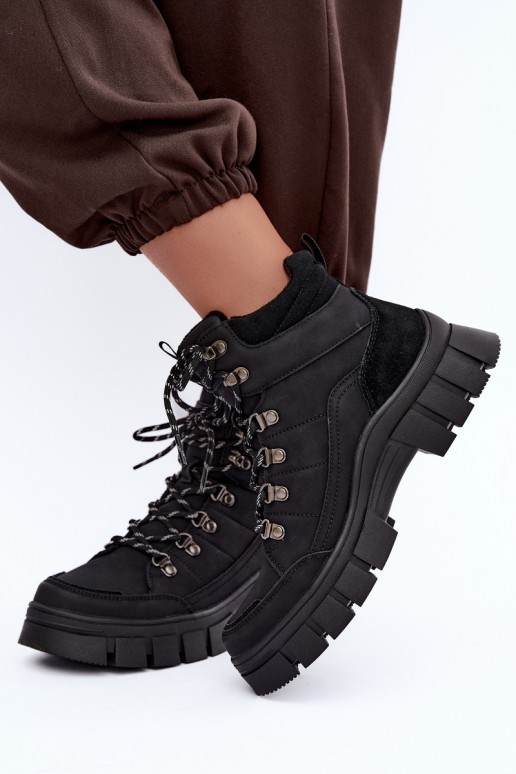 chaussures isolées pour femmes Lee Cooper LCJ-26-31-4580 couleur noire