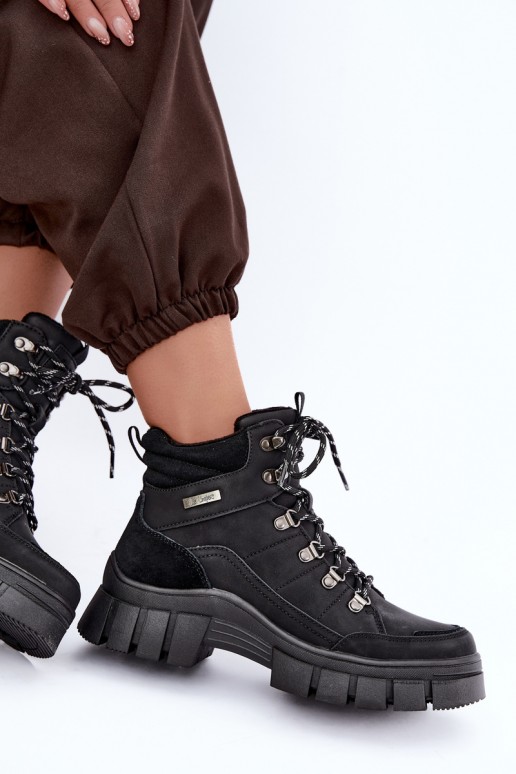 chaussures isolées pour femmes Lee Cooper LCJ-26-31-4580 couleur noire