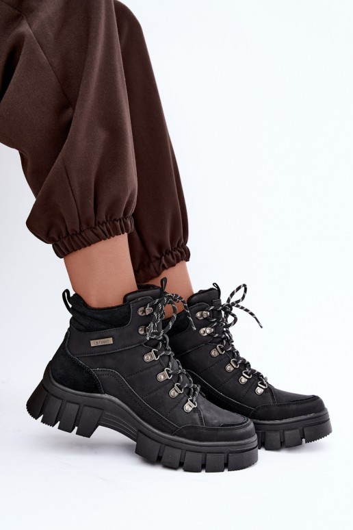 chaussures isolées pour femmes Lee Cooper LCJ-26-31-4580 couleur noire