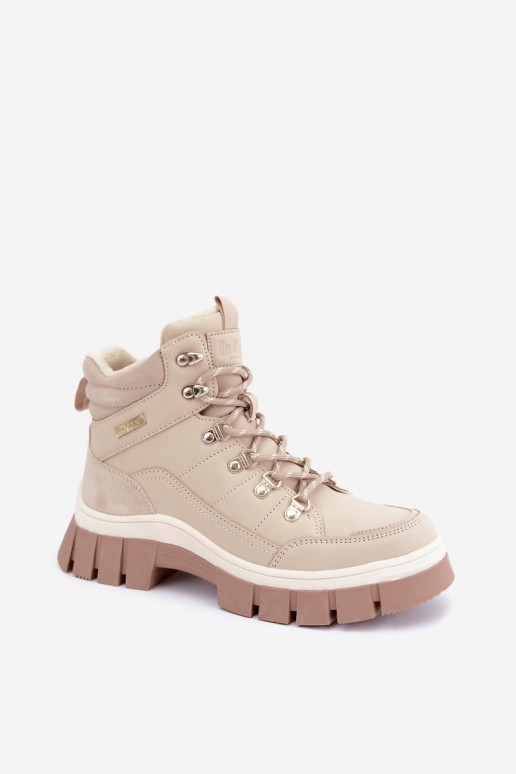 chaussures isolées pour femmes Lee Cooper LCJ-26-31-4581 couleur sable