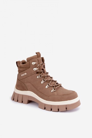 chaussures isolées pour femmes Lee Cooper LCJ-26-31-4582 couleur sable
