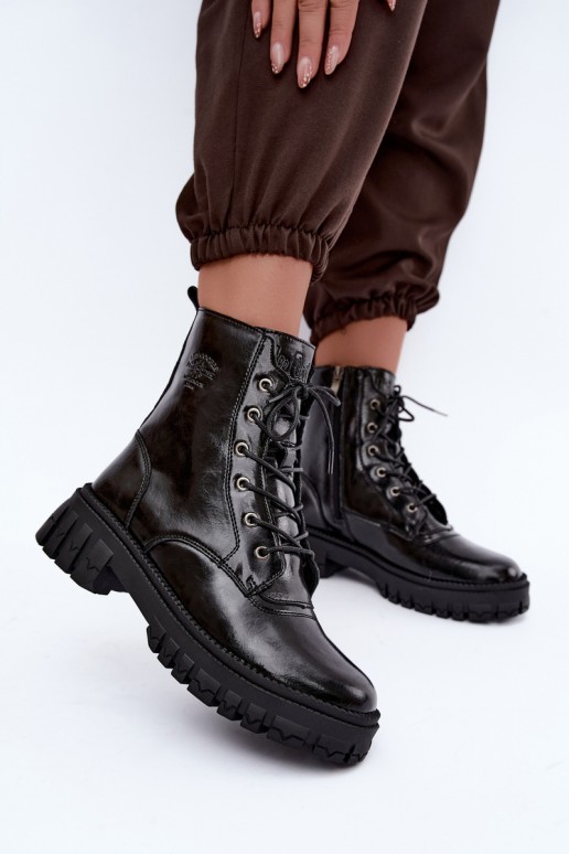 bottes de travail isolées Lee Cooper LCJ-26-16-4696 couleur noire