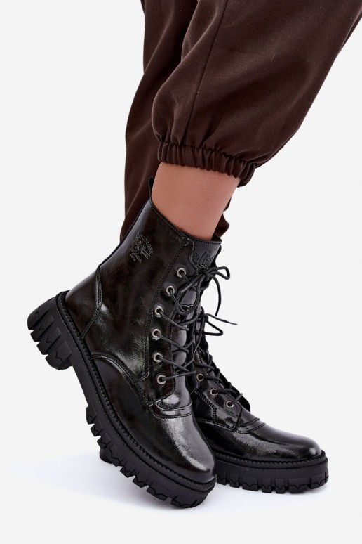 bottes de travail isolées Lee Cooper LCJ-26-16-4696 couleur noire