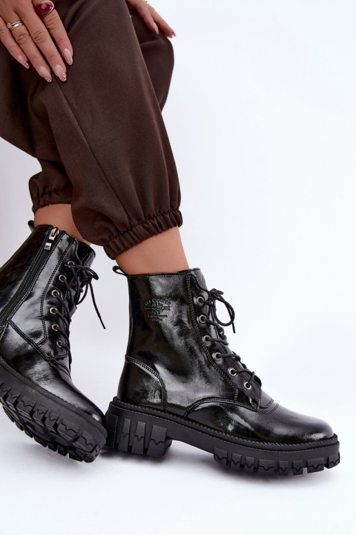 bottes de travail isolées Lee Cooper LCJ-26-16-4696 couleur noire