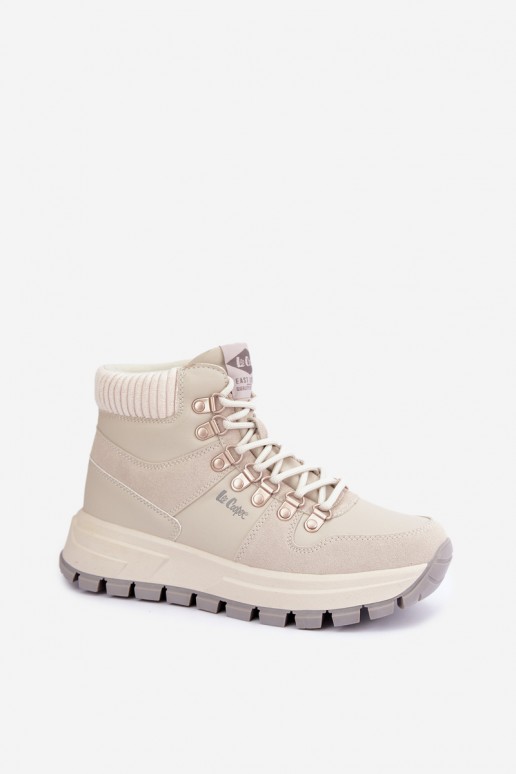 chaussures isolées pour femmes Lee Cooper LCJ-26-03-4525 couleur grise