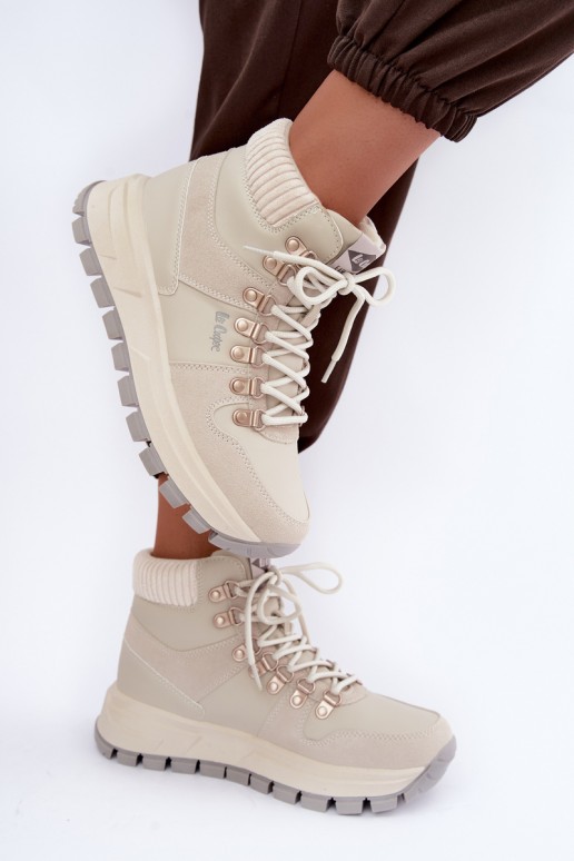 chaussures isolées pour femmes Lee Cooper LCJ-26-03-4525 couleur grise