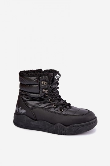 bottes de neige à lacets Lee Cooper LCJ-44-4562 couleur noire