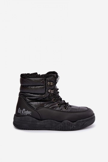 bottes de neige à lacets Lee Cooper LCJ-44-4562 couleur noire 2