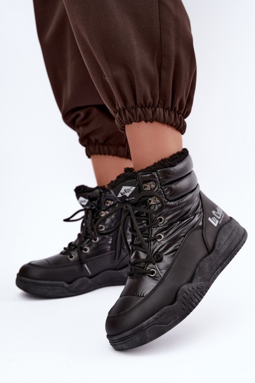 bottes de neige à lacets Lee Cooper LCJ-44-4562 couleur noire
