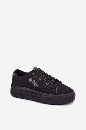 chaussures décontractées à plateforme Lee Cooper LCJ-26-44-4560 couleur noire