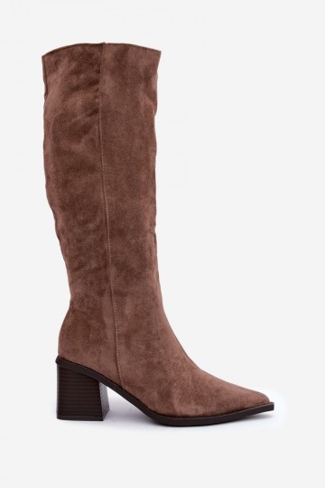 Bottes hautes chaudes en sable Isenna 2
