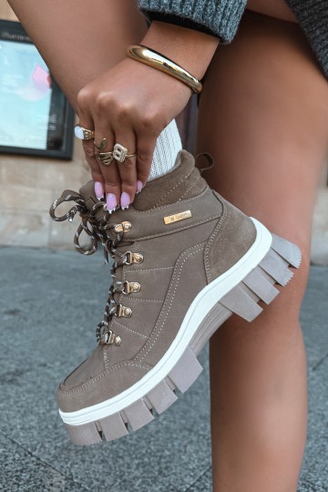 chaussures isolées pour femmes Lee Cooper LCJ-26-31-4582 couleur sable 2