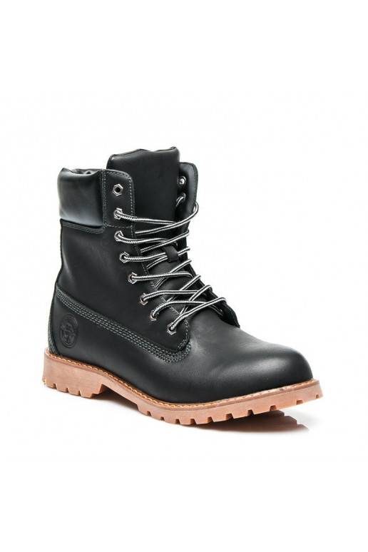 Bottines noires élégantes 0251B / S3-46P