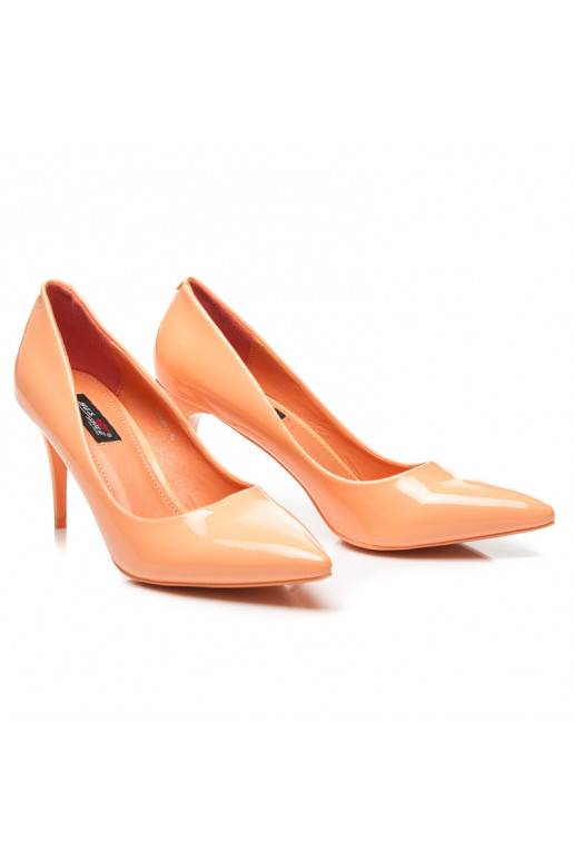 Chaussures classiques couleur pêche YES-366-1OR