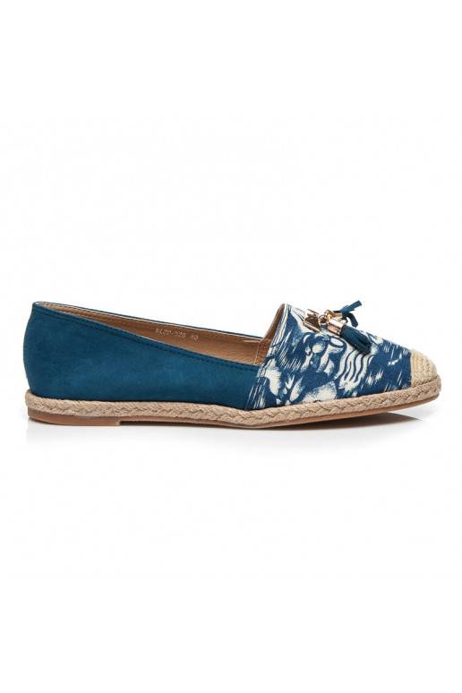 Espadrilės "Jeans Blue Suede" BL22-520BL  - 1 Espadrilės "Jeans Blue Suede" BL22-520BL  - 1