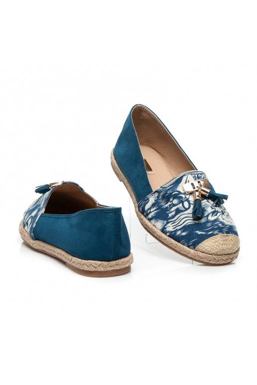 Espadrilles Jeans Blue Suede BL22-520BL