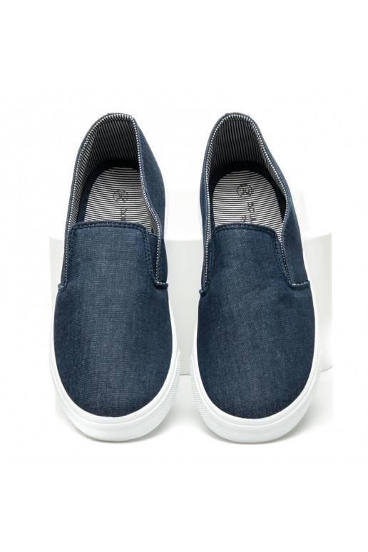 Chaussures Slip On en denim DD371H.BL