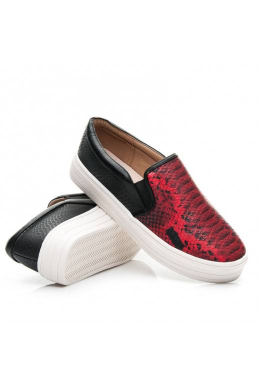 Chaussures Slip On à semelle épaisse Q33-19R /S1-2P