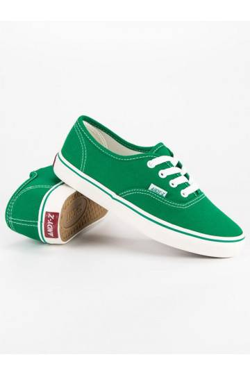 Chaussures de loisirs femme vertes Andy Z A8865GR 2