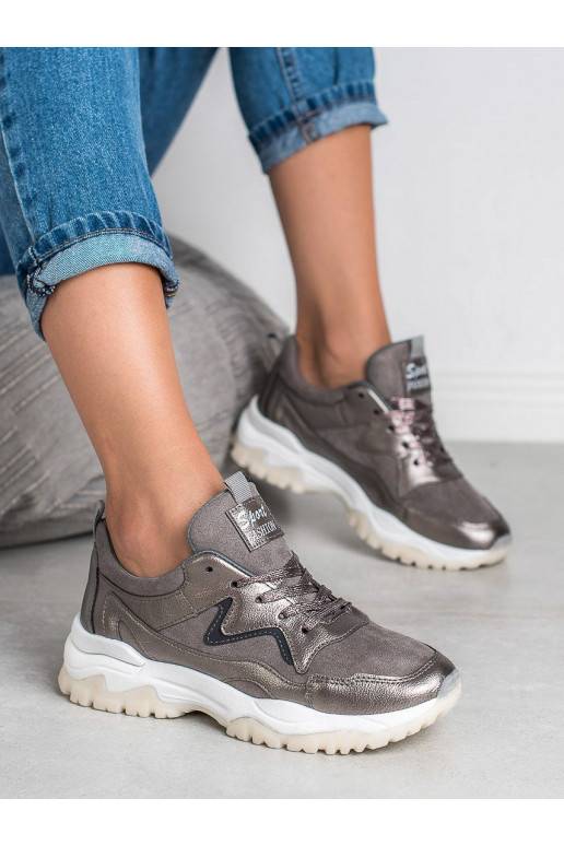 Pilkos spalvos sportiniai bateliai BRD9715GUN AX BOXING - 1 Pilkos spalvos sportiniai bateliai BRD9715GUN AX BOXING - 1