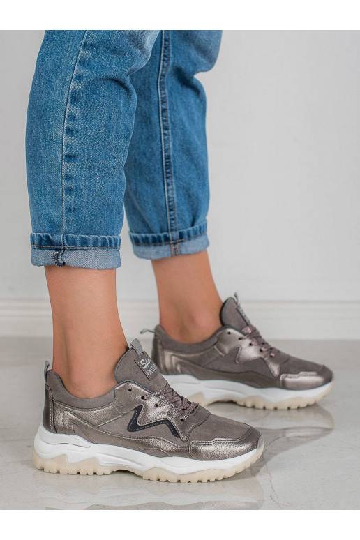 Chaussures de sport grises BRD9715GUN