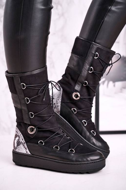 bottes de neige en daim avec fourrure... bottes de neige en daim avec fourrure...