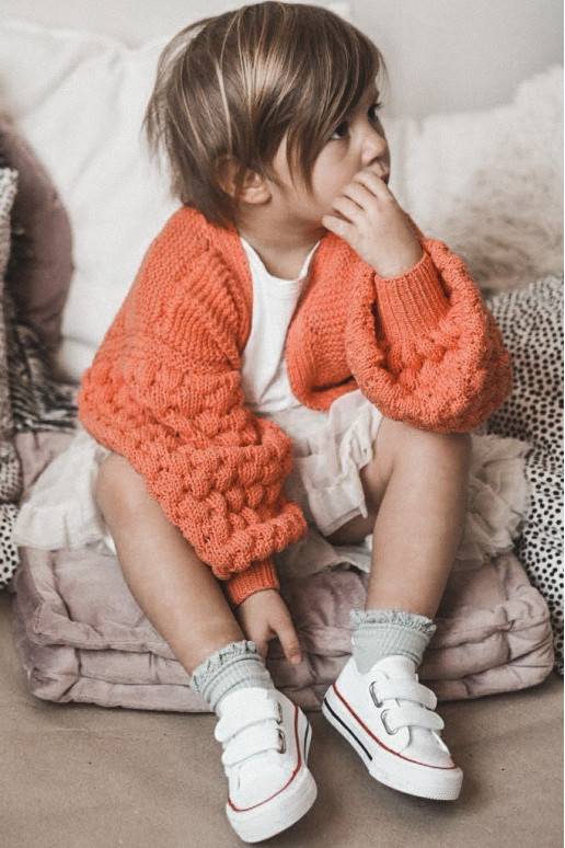 Chaussures de loisirs enfant à fermetures adhésives, coloris blanc