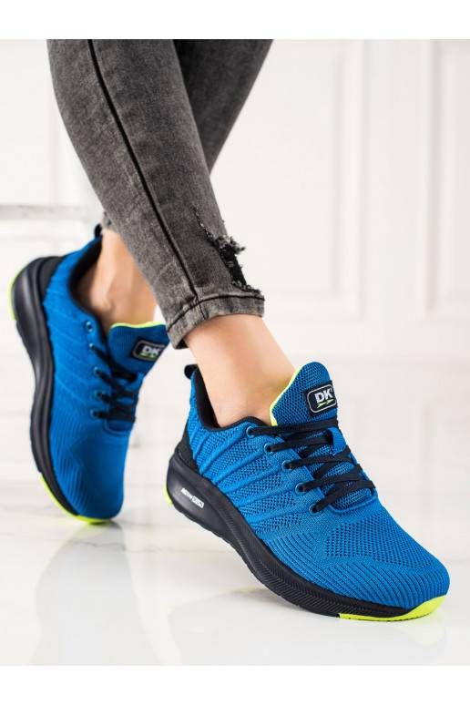 Chaussures de sport bleues DK